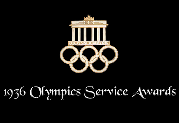 1936 Olympics Service Awards
